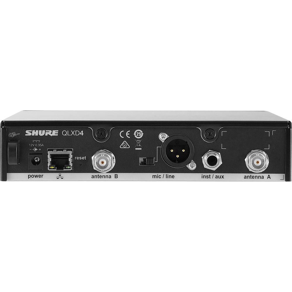 Shure QLXD4 Digital Wireless Receiver Frequency H50