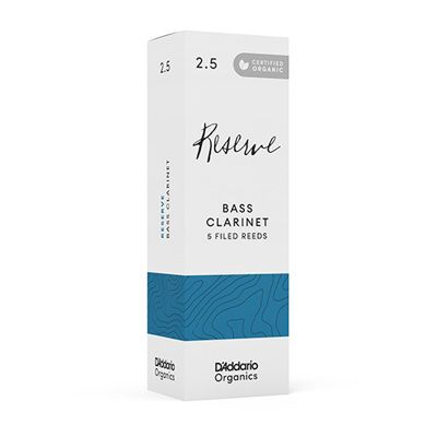 D'Addario Woodwinds ODER0525 Reserve, Bass Clarinet  - Box Of 5 - 2.5