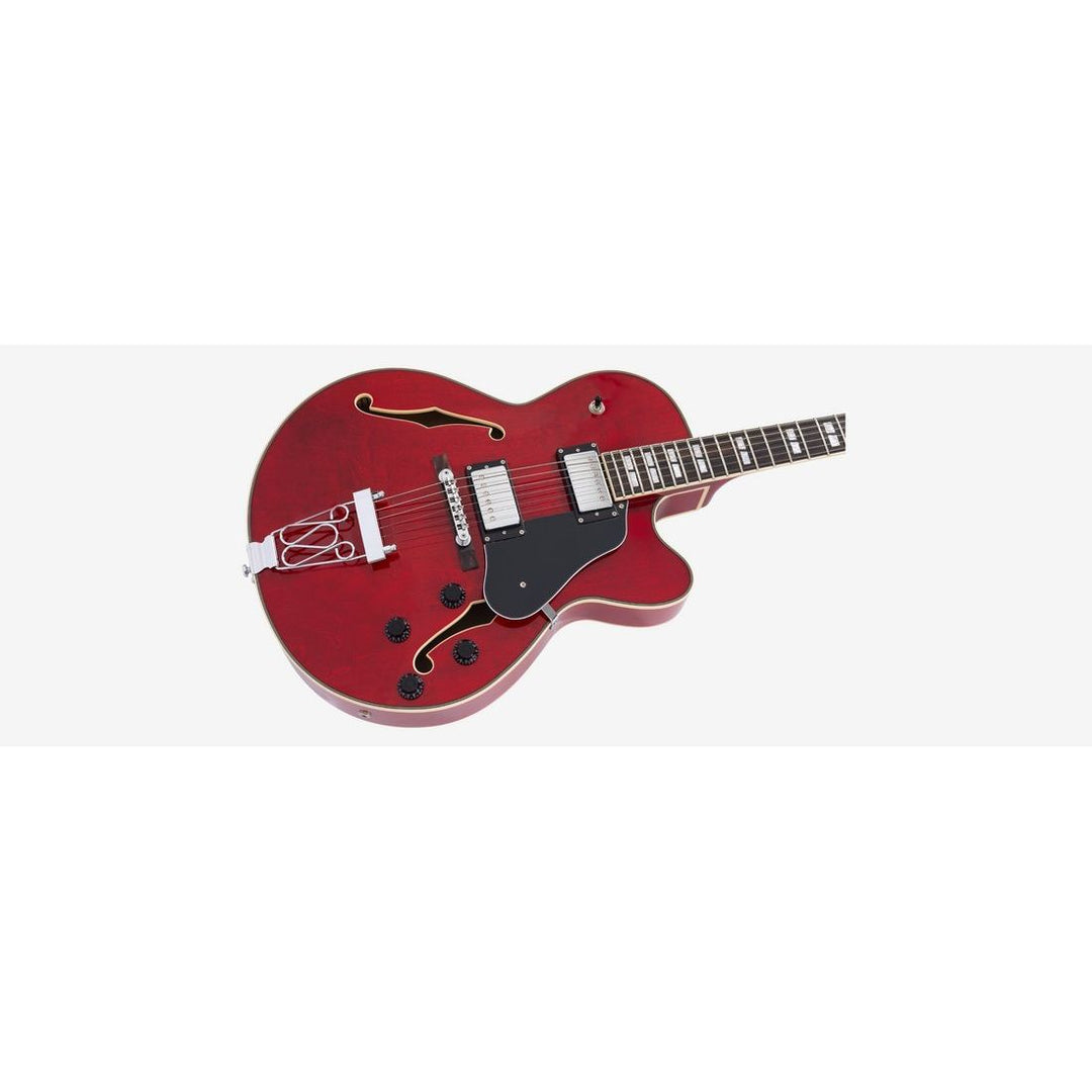 Sire H7F-STR H7F Larry Carlton H7F Hollow Body - See Through Red