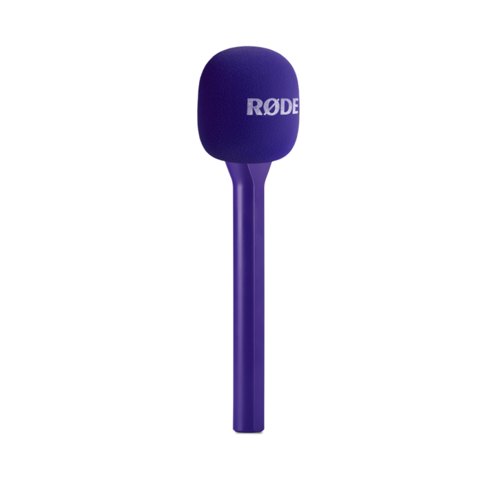 Rode Microphones Interview GO Handheld Adaptor For Wireless GO - Purple