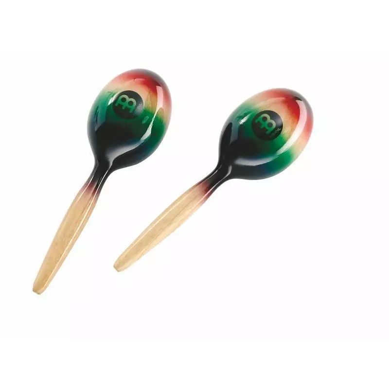 Meinl Wood Oval Maracas - Multi Colour