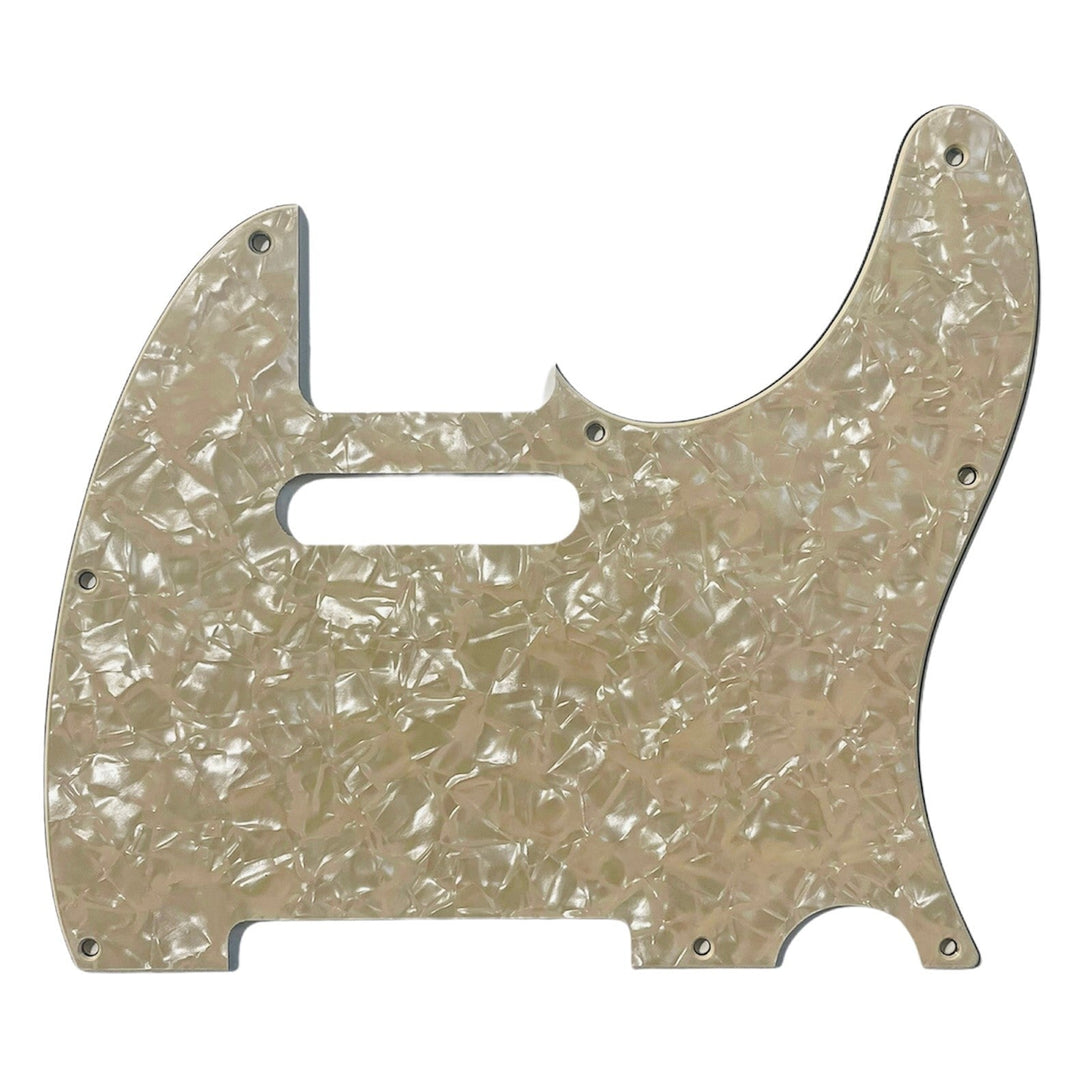 Allparts PG-0562 8-hole Pickguard for Telecaster® Cream Pearloid 3-ply (CP/B/C) .100