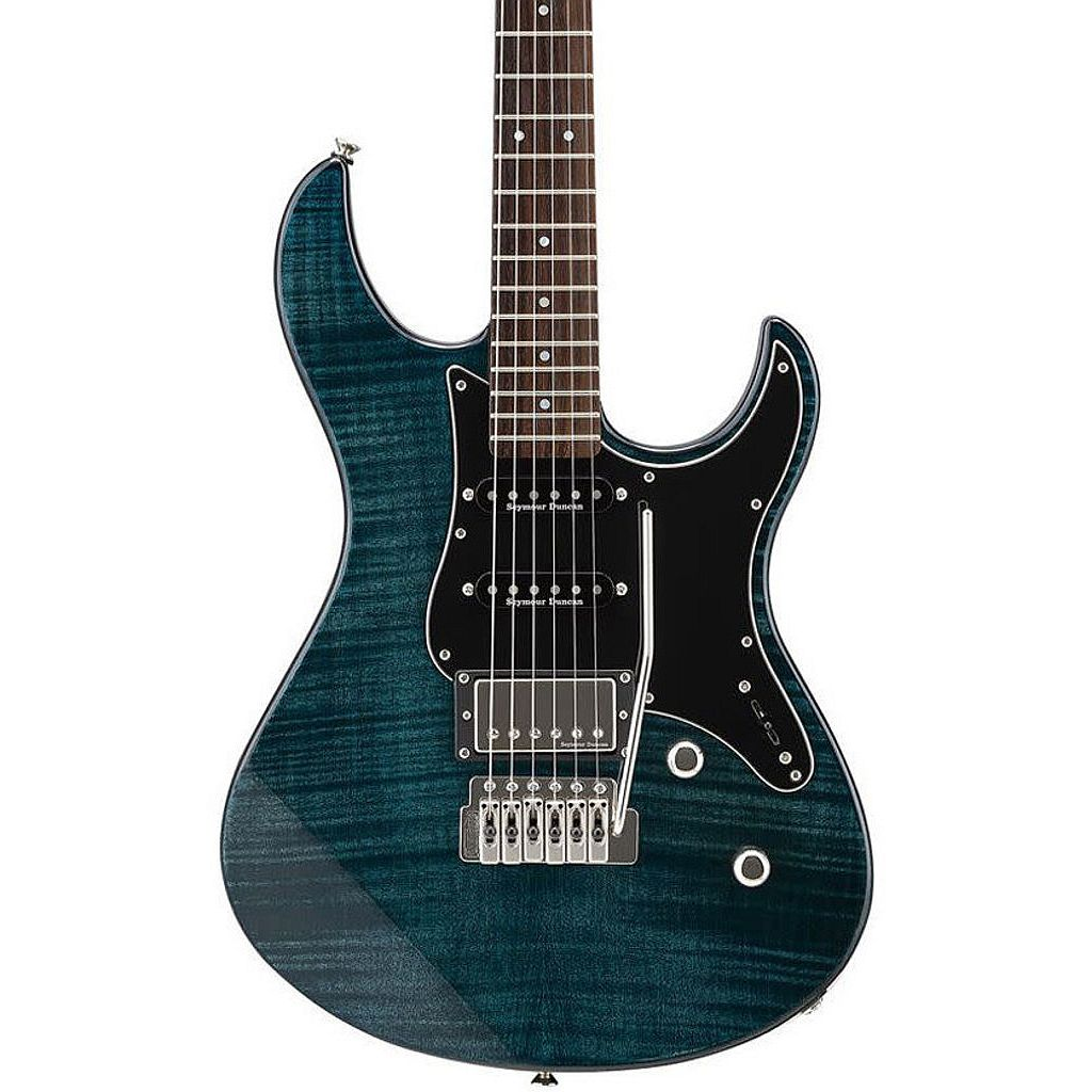 Yamaha PAC612VIIFM IBL Pacifica 6-String RH Electric Guitar Indigo Blue VAE8760