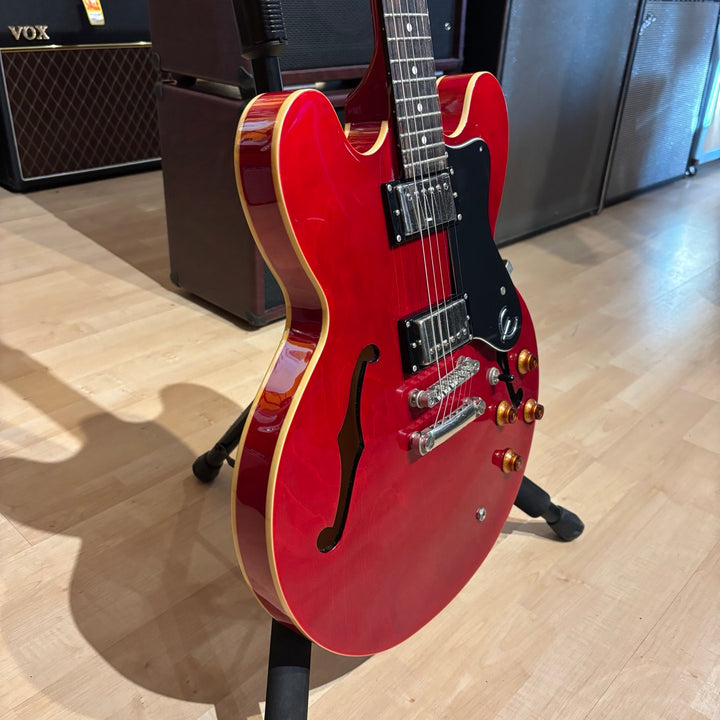 Epiphone - 335 Dot Cherry  w/ Hard Shell Case (2014) - USED