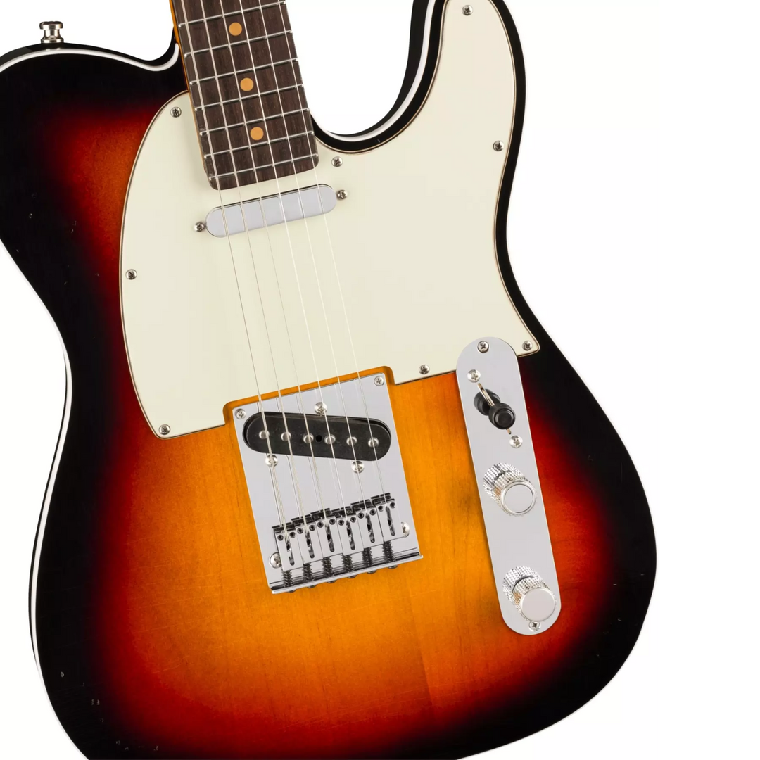 Fender American Ultra Luxe '60s Telecaster Custom  (3-Color Sunburst) Electric Guitar