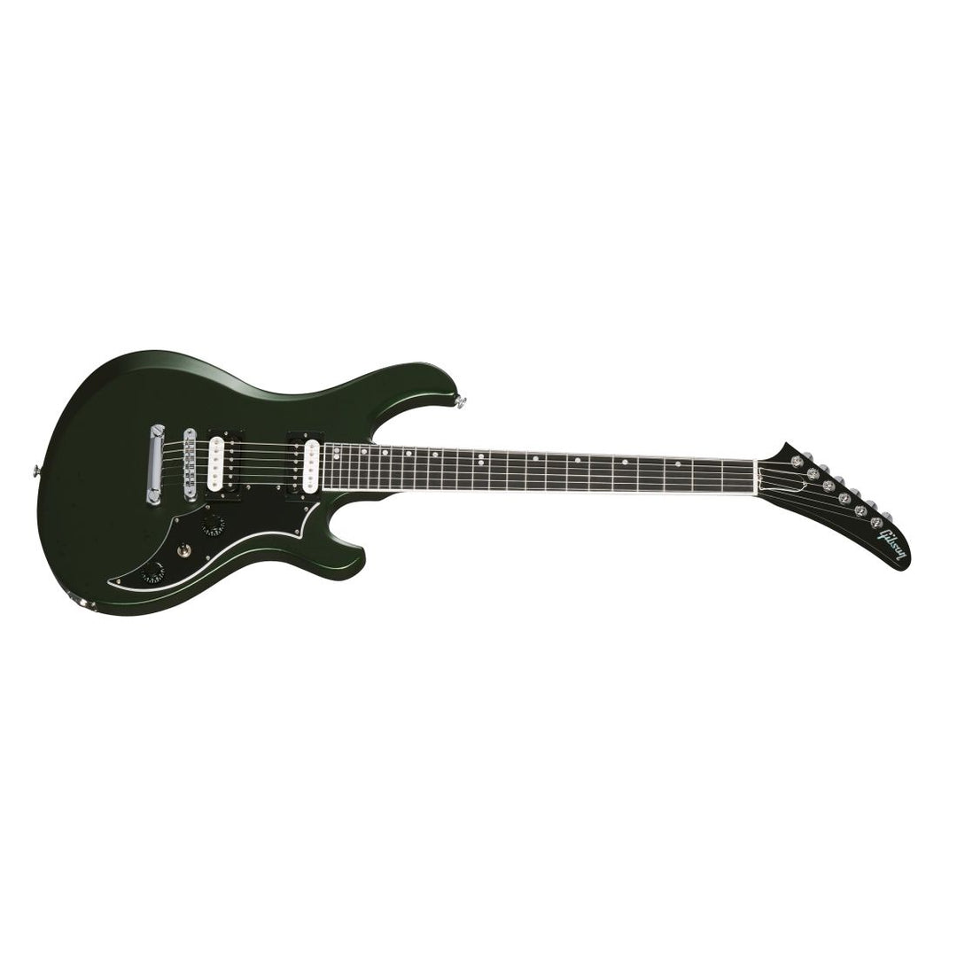 Gibson Victory Electric Guitar with Hardshell Case - Dark Green Satin