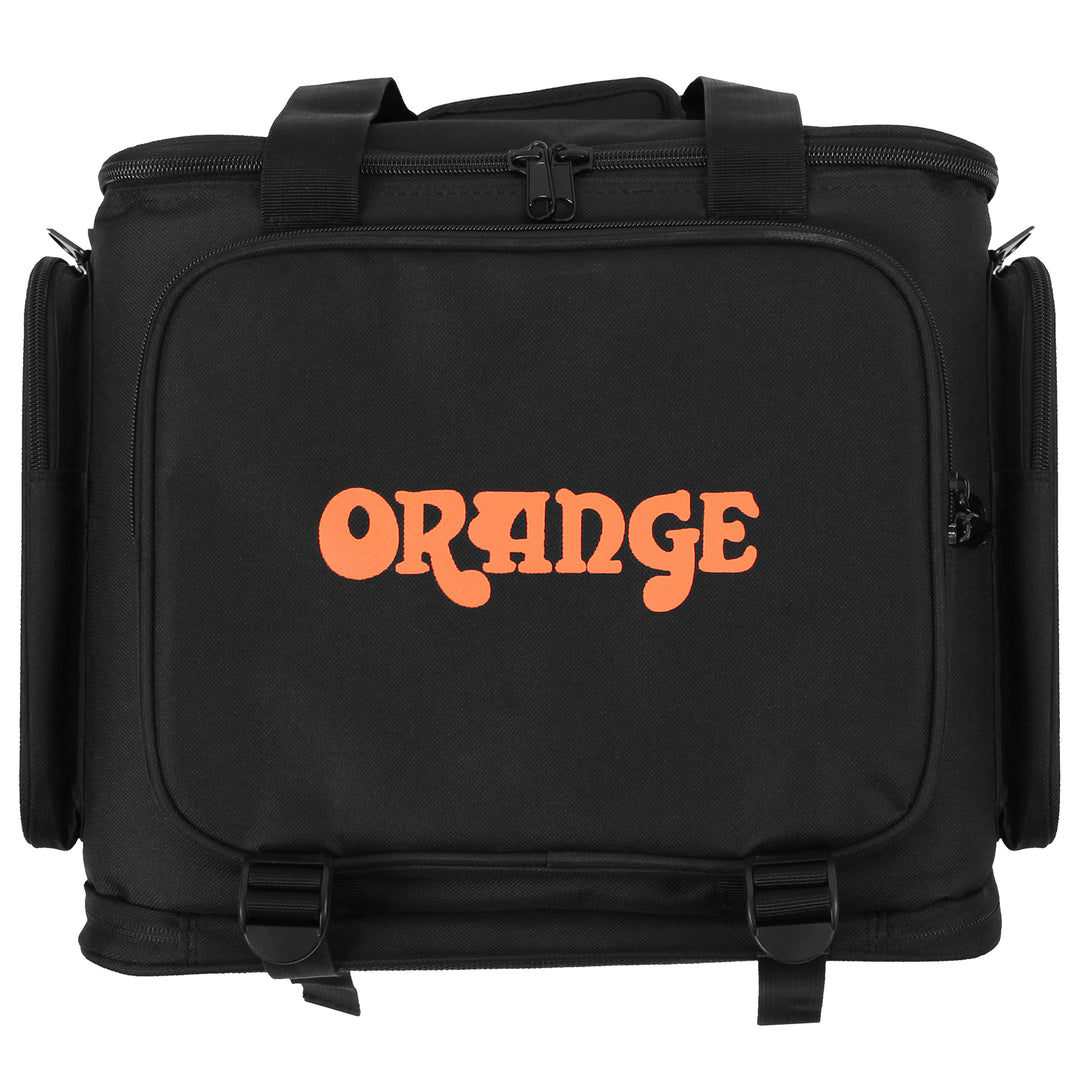 Official Orange Box gig bag for transporting Orange amplifier heads in a padded, protective carrying bag.