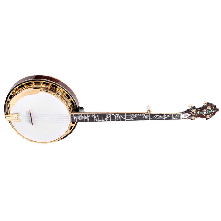 Gold Tone Mastertone OB-300: Orange Blossom Banjo (The Gold-Plated Beauty) with Case