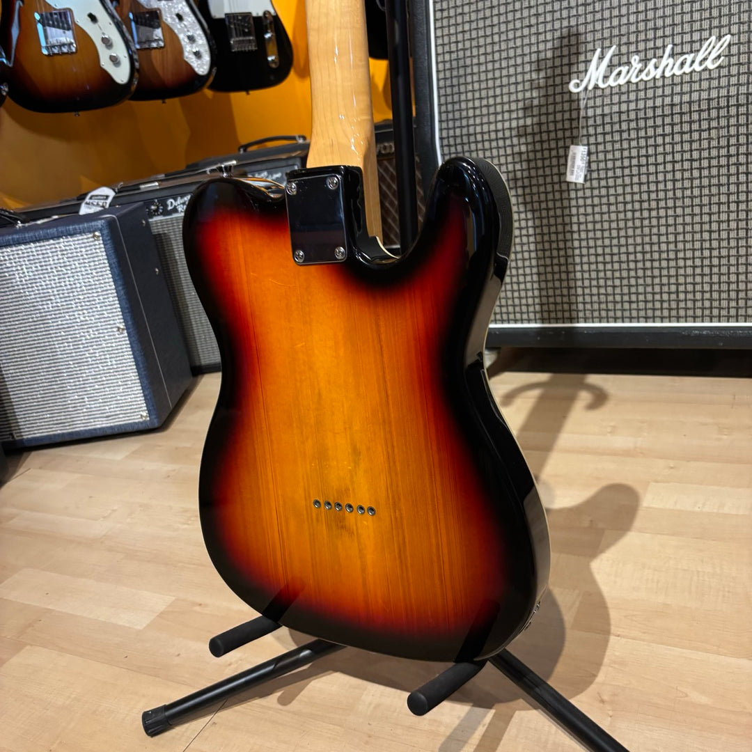 Dillon - LEFTY Tele Custom Copy-  Sunburst/ Maple ( No Case Or Bag) - USED