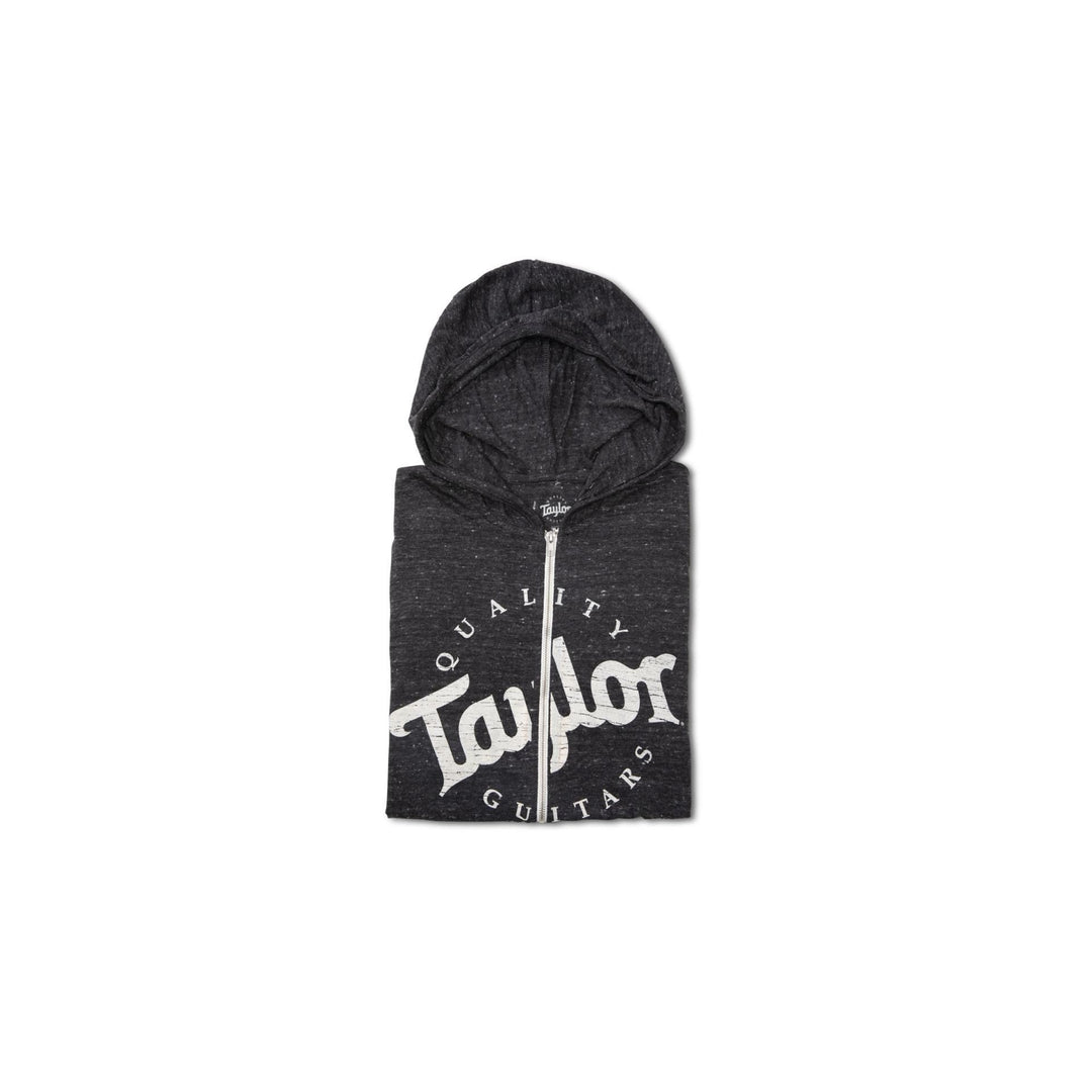 Taylor Hoody,Full Zip,Black - XXL