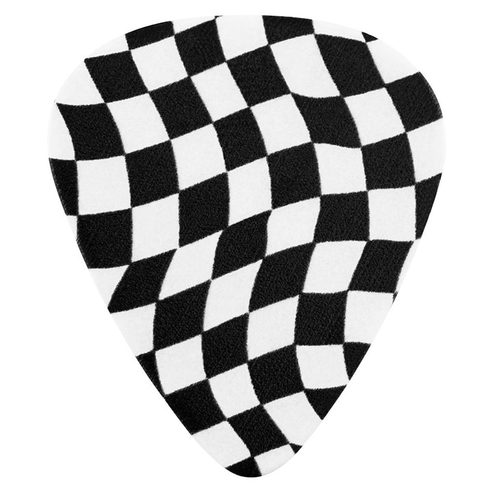 Fender 351 Celluloid Picks - Checkerboard (8 pack)
