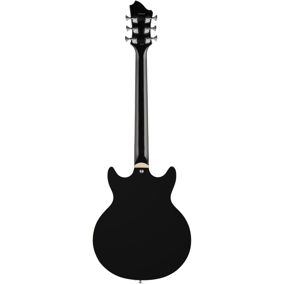 Hagstrom Alv-blk Alvar Electric Guitar - Black Gloss