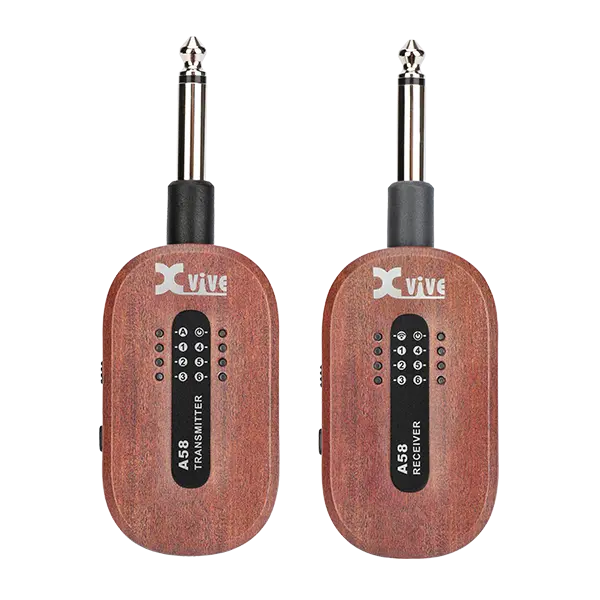 Xvive A58 Guitar Wireless System - Mahogany