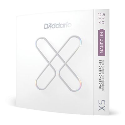 D'Addario XSM11540 Set Mandolin Xs Pb Cust Med