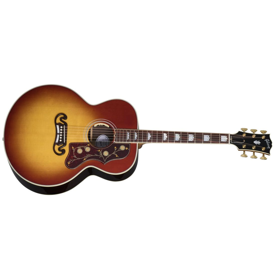 Gibson SJ-200 Standard Rosewood Jumbo Acoustic/Electric Guitar with Hardshell Case - Rosewood Burst
