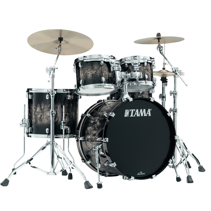 TAMA Starclassic Walnut/Birch 4-piece shell pack with 22" bass drum
