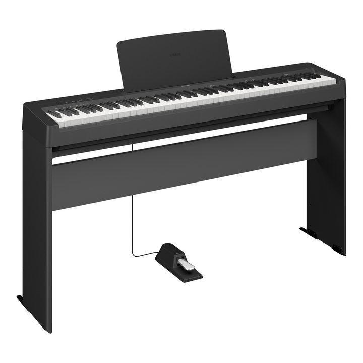 Yamaha P-145BT Digital Piano in Black with Bluetooth