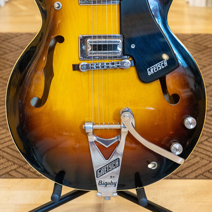 VINTAGE - USA Gretsch G-6102 Streamliner w/ Gretsch Bigsby & Hard Shell Case - 1972 - USED