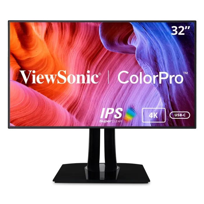 Viewsonic VP3268A-4K 32" ColorPro IPS Monitor  4K UHD, USB-C
