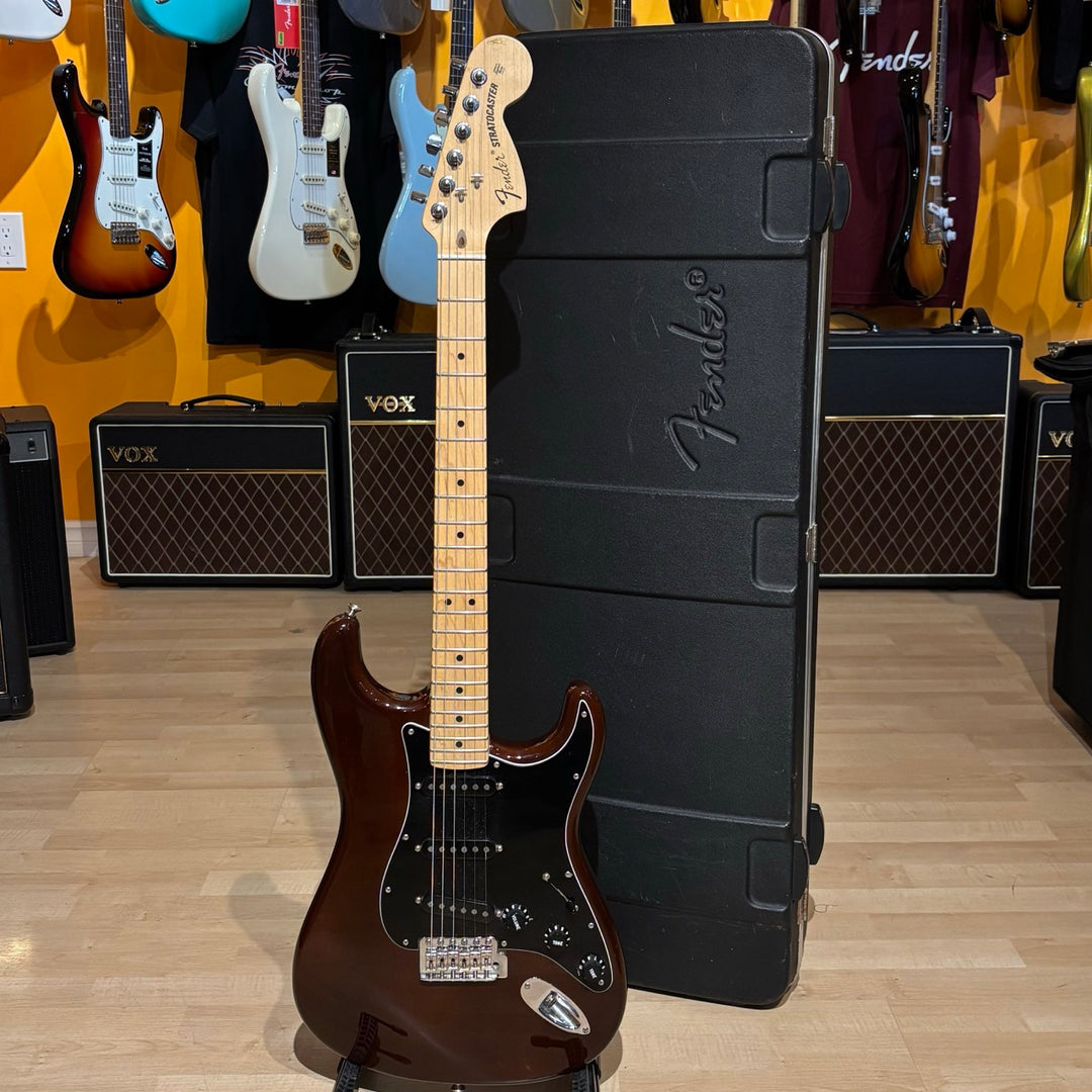 Fender - AM Special w/ C. Shop Texas Special P-ups - Greasebucket Circuits & HD Case (2018-Walnut) - USED