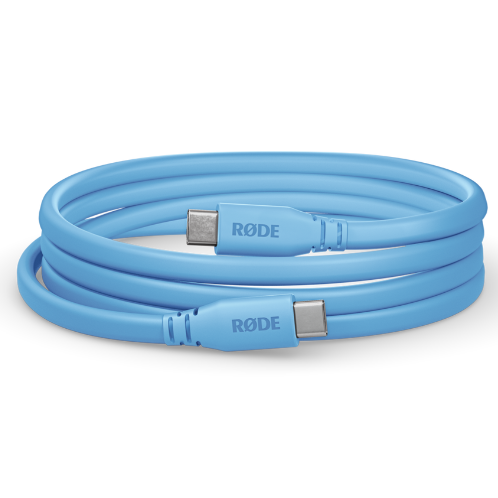 Rode Microphones SC17-B High-quality, 1.5m-long USB-C to USB-C cable - Blue