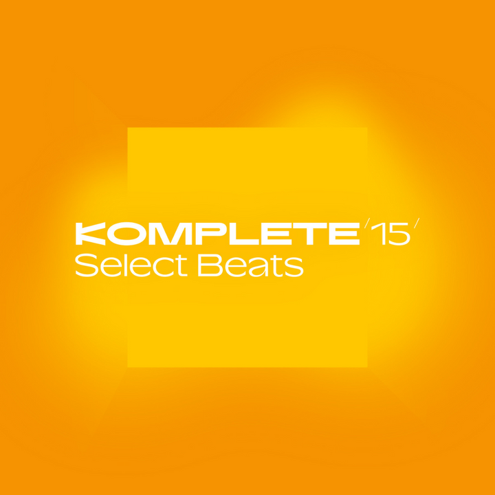 Native Instruments Komplete 15 Select Beats DL Virtual Instruments and Effects - Beats Collection