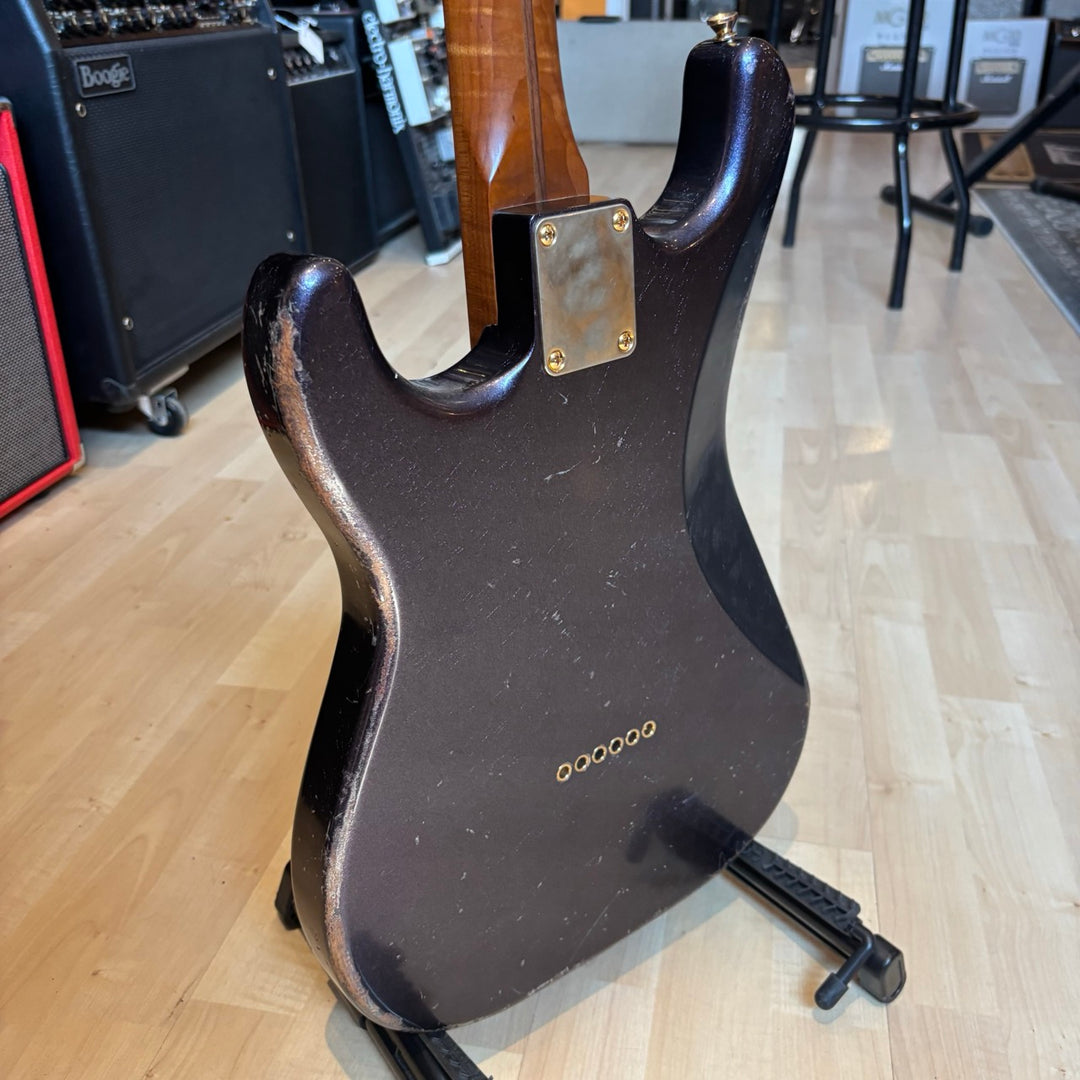 Parts-Caster Strat -  All Parts Neck- MJT Body - Fender N4 P'ups  w/ Fender G&G Black Tweed HD Case - USED