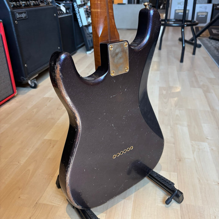 Parts-Caster Strat -  All Parts Neck- MJT Body - Fender N4 P'ups  w/ Fender G&G Black Tweed HD Case - USED