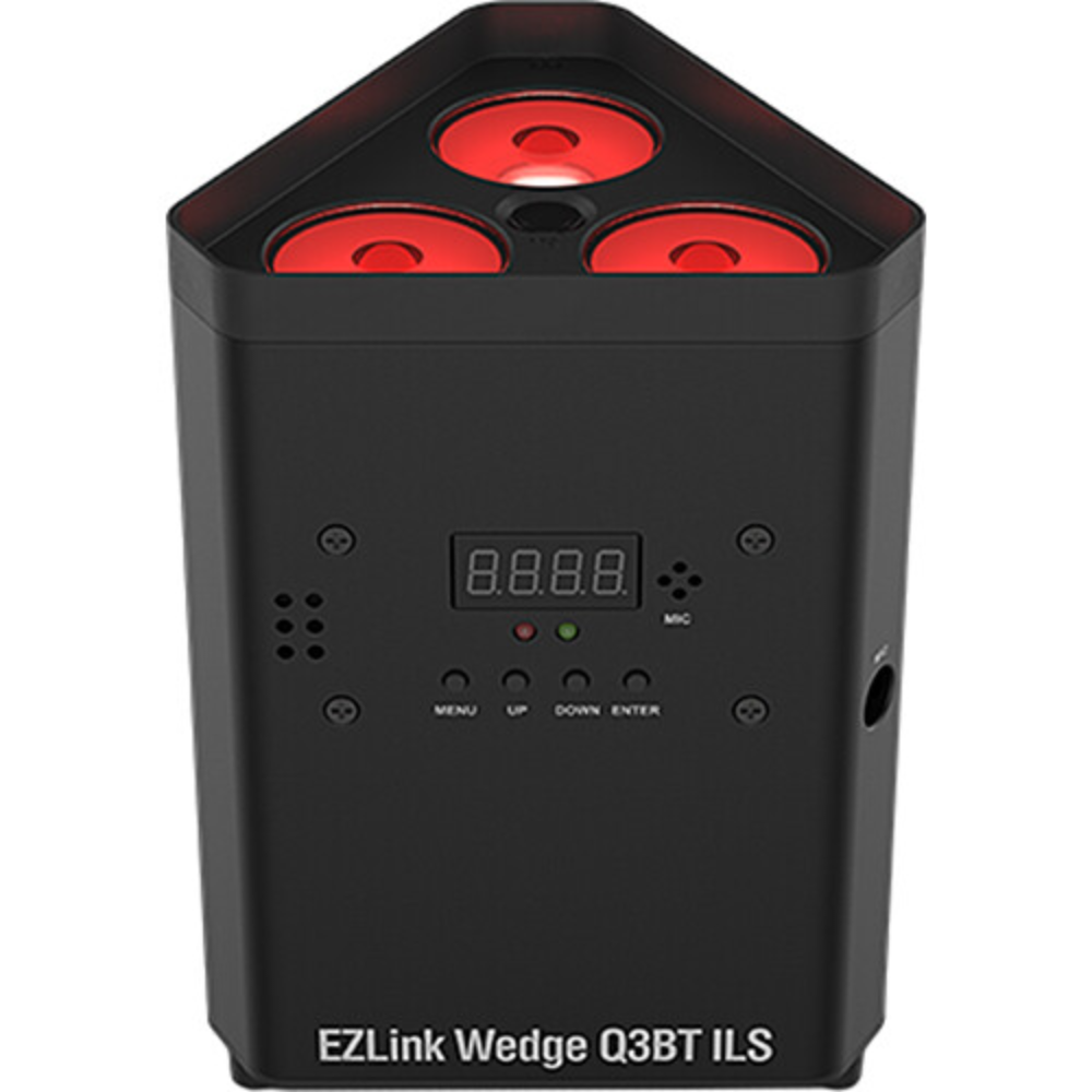 Chauvet DJ EZLINKWEDGEQ3BTILS Ezlink Wedge Quad Colored Linear Wash Light