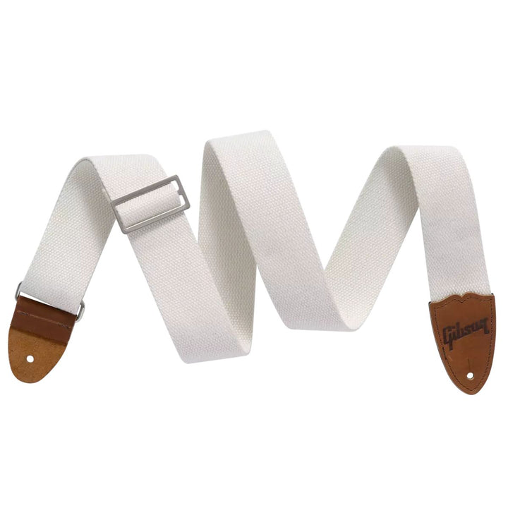 Gibson GG-CNVS/WHT  - The Canvas Strap - White