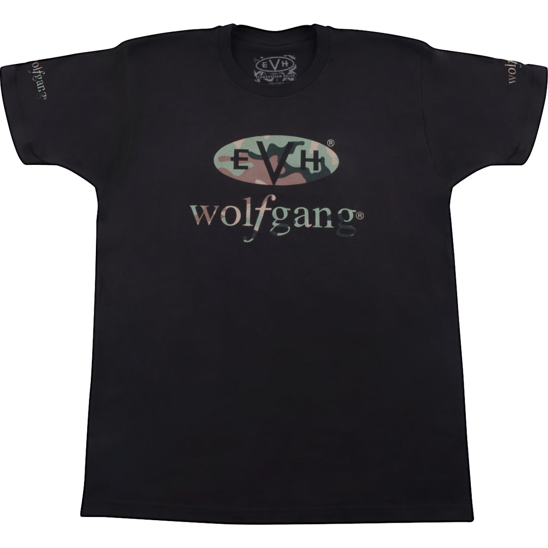 EVH Wolfgang Camo T-Shirt Black