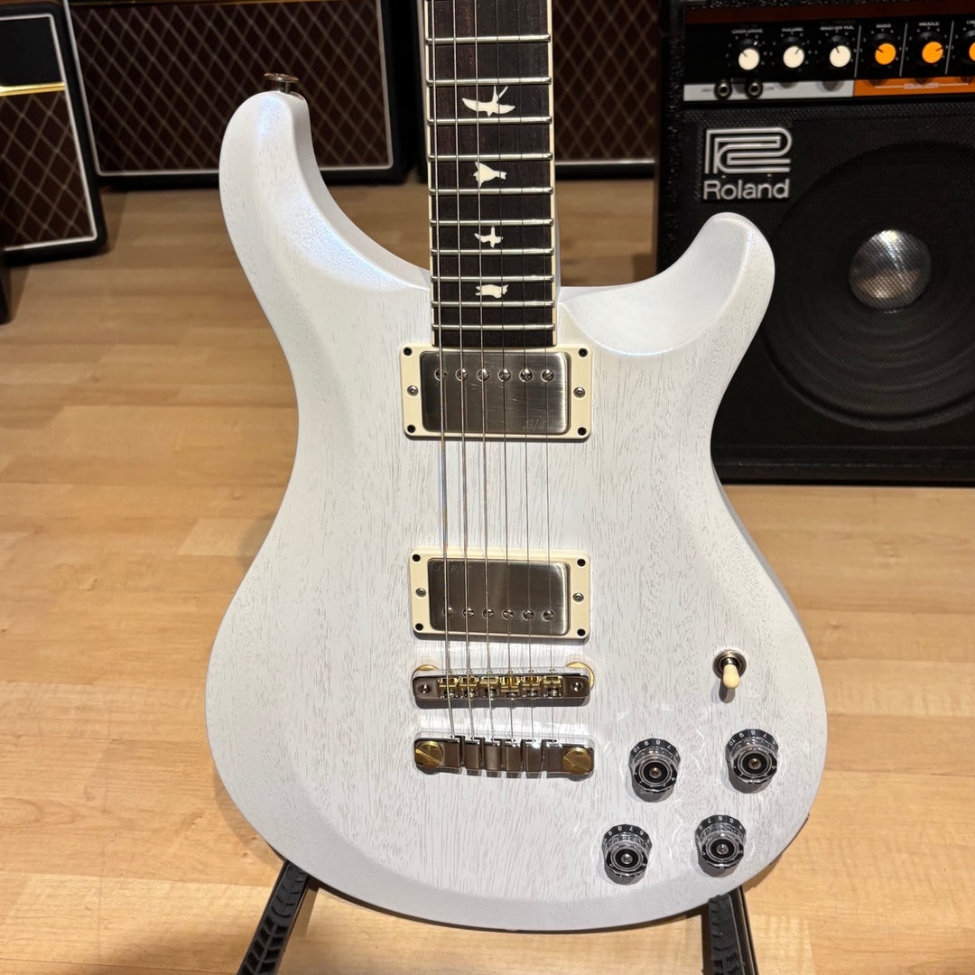 PRS S2 - McCarty 594 Thinline NITRO Satin White  w/ Deluxe PRS Gig Bag - Pearl White