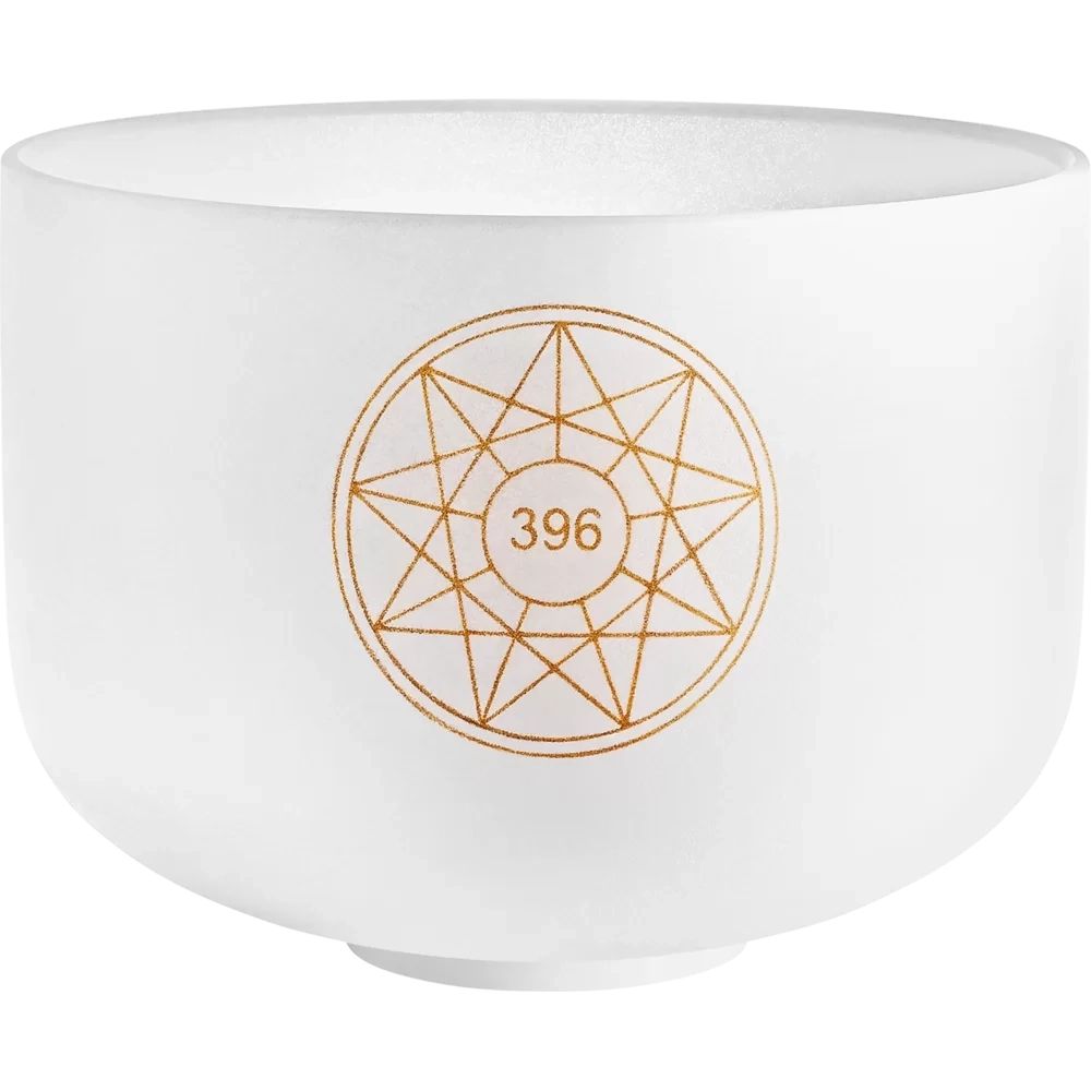 Meinl 10'' Solfeggio Crystal Singing Bowl - UT 396 Hz