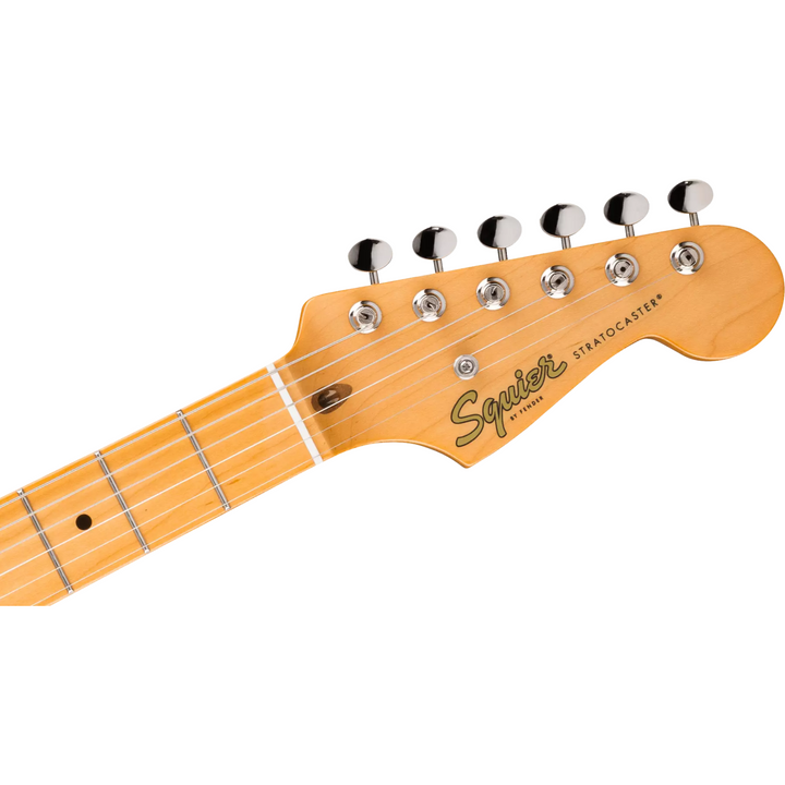 Squier Classic Vibe '50s Stratocaster HT, Maple Fingerboard, Parchment Pickguard (Shell Pink)