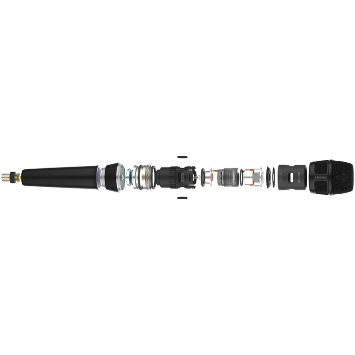 Shure NEXADYNE 8/S Supercardioid Revonic Handheld Vocal Microphone (Black)