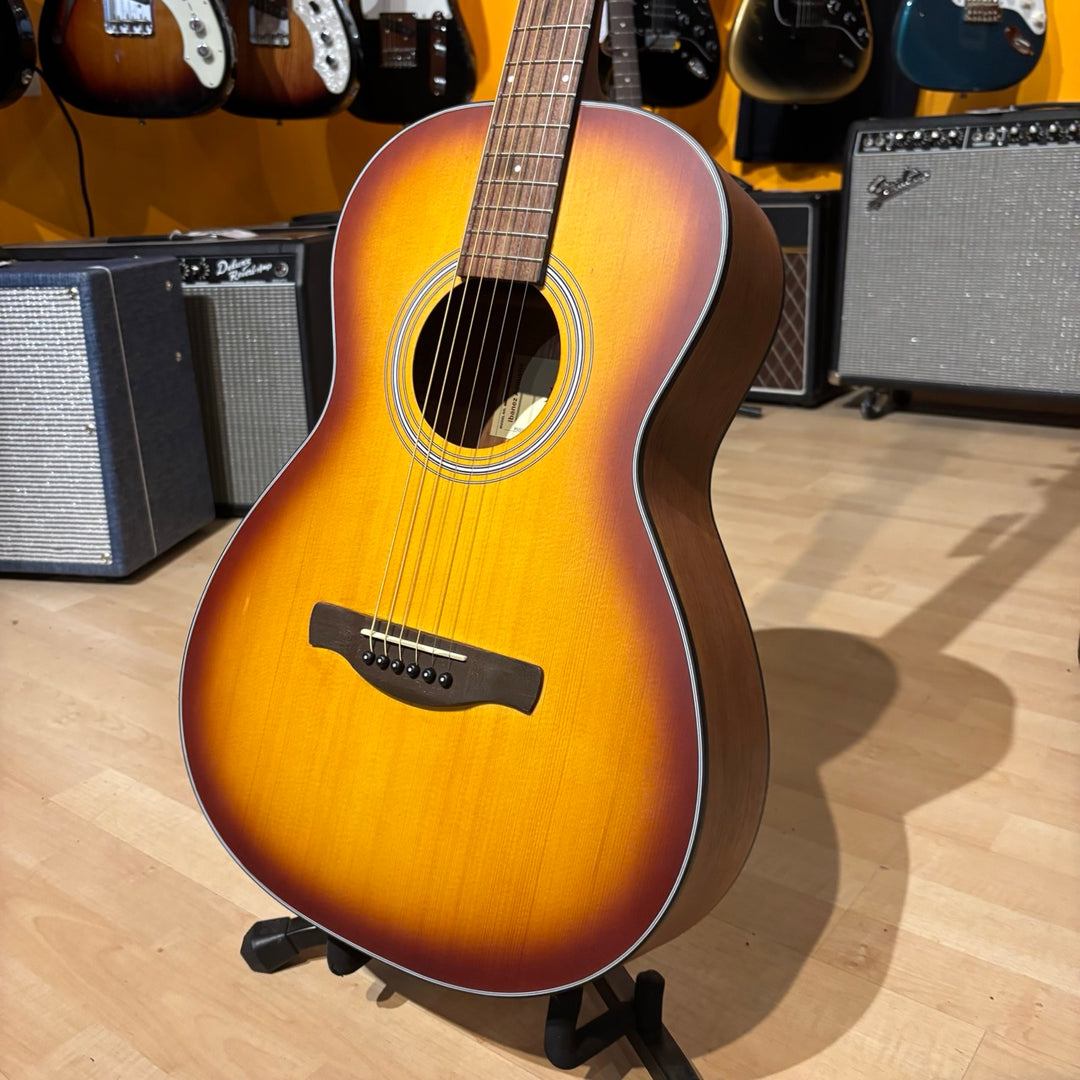 Ibanez PN50-ORH Acoustic Guitar - Open Pore Brown Sunburst Top, Natural Mahogany Back and Sides (Demo)