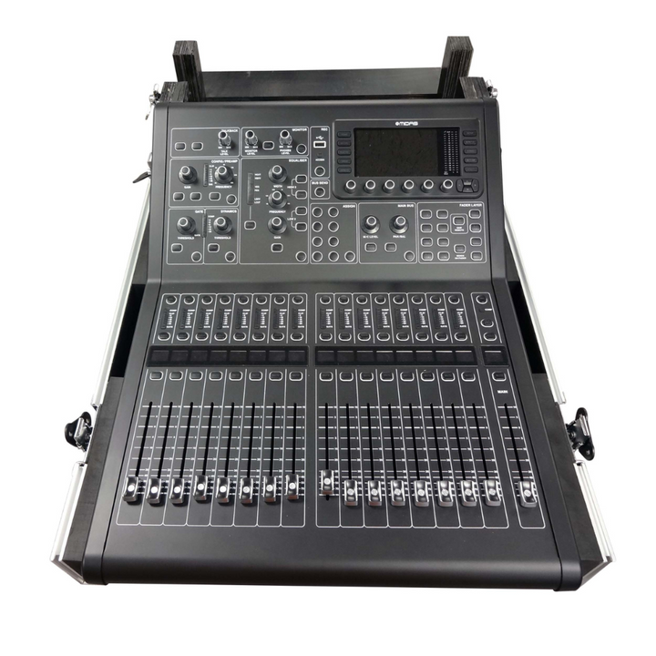 PROX Midas M32R Flight Case w/ Doghouse with Wheels