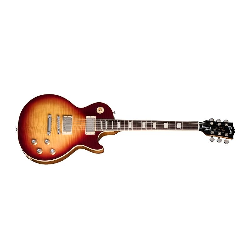 Gibson Les Paul Standard 60s Faded Electric Guitar with Hard Shell Case - Vintage Bourbon Burst