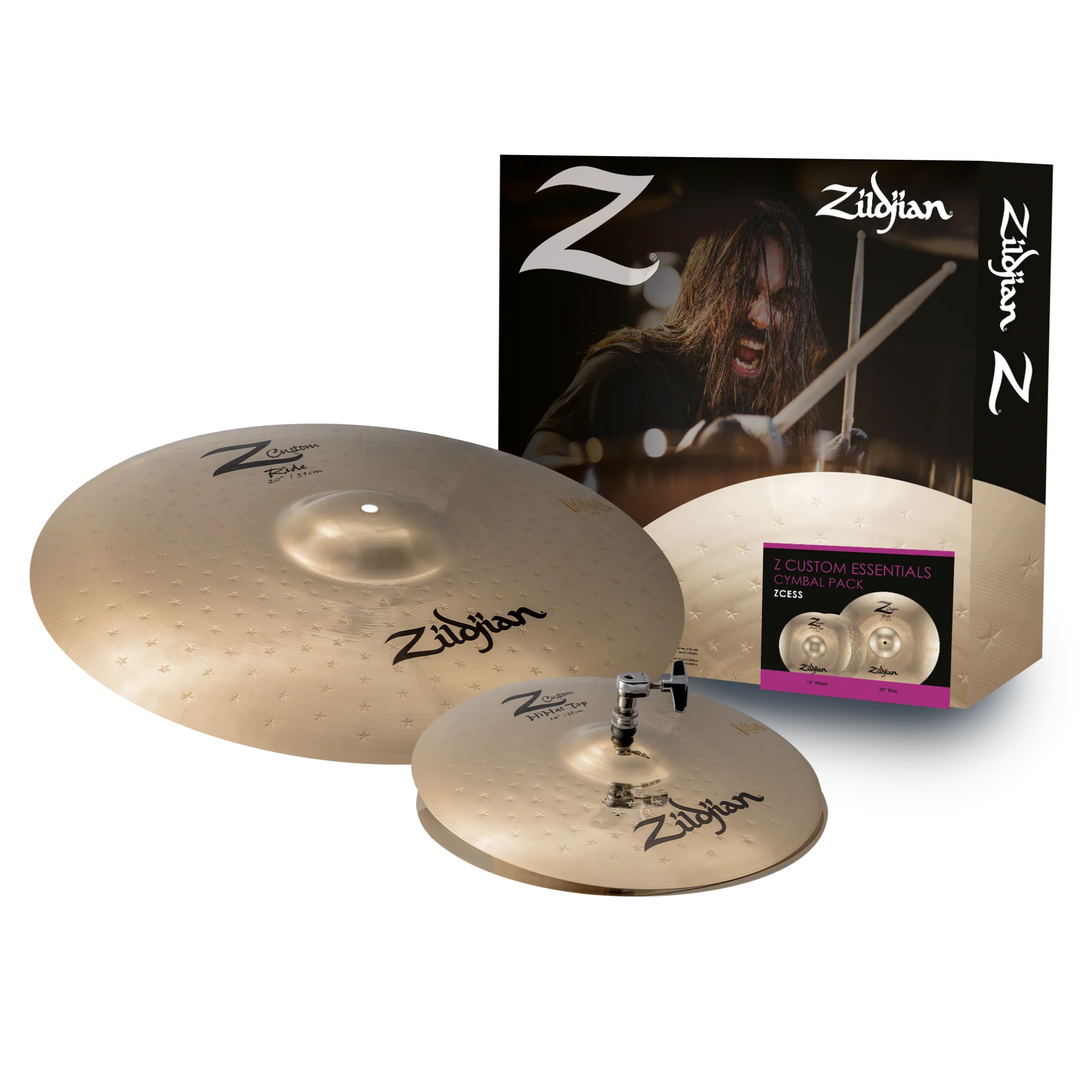 Zildjian ZCESS Z Custom Essentials Cymbal Pack - 14" & 20"