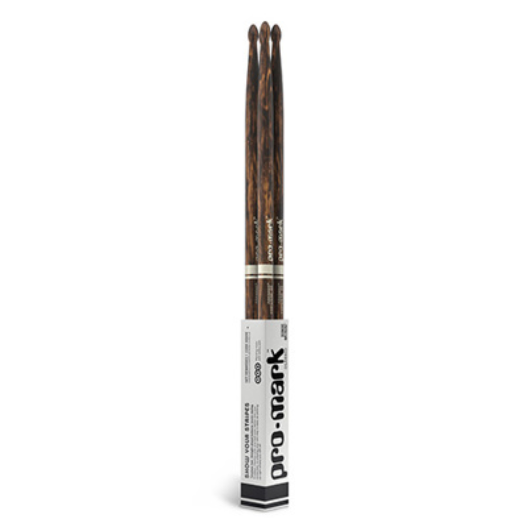 Promark TX5AW-FG-2P Forward 5A FireGrain Wood Tip Drumsticks 2-Pack