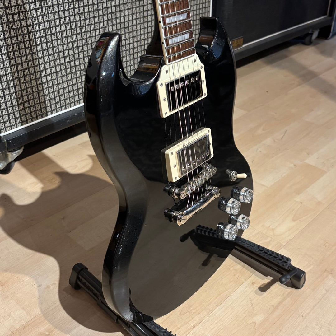 Epiphone - SG Muse w/Rouge Valley Gig Bag (Jet Black Metallic - 2019) - USED