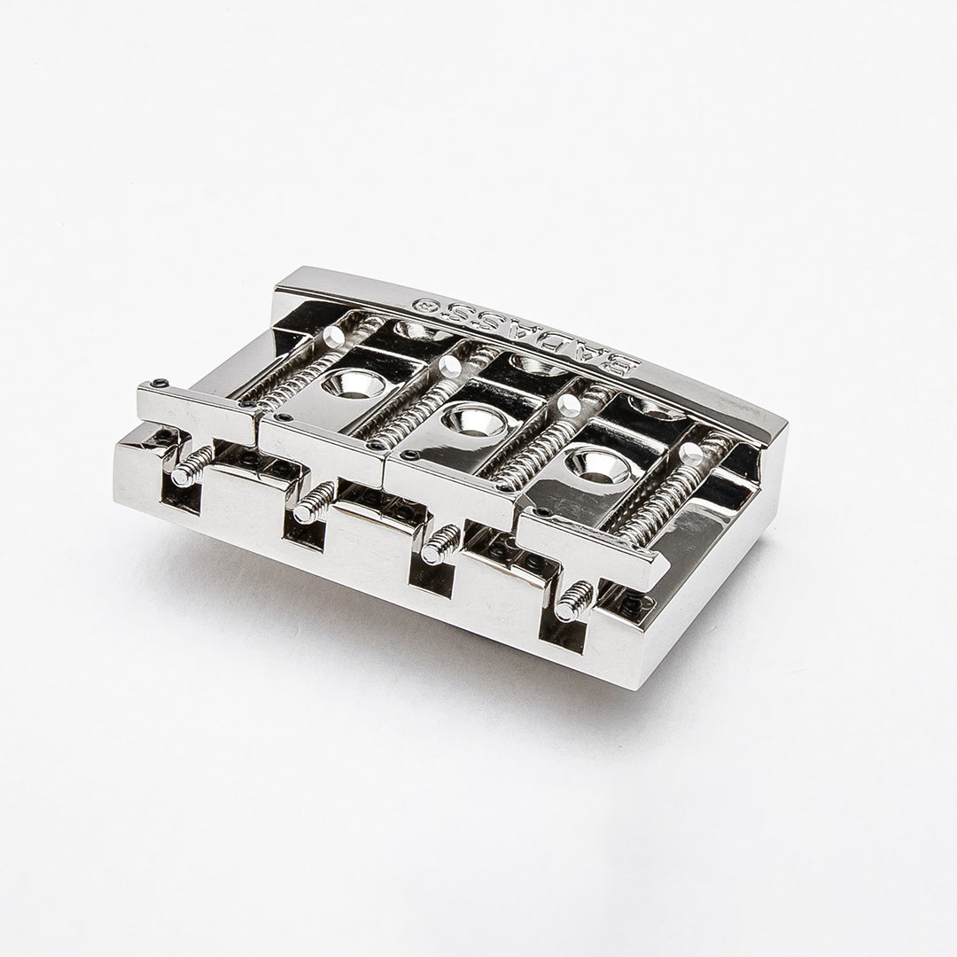 Allparts BB-3341-010 Leo Quan® Badass I™ Bass Bridge, 4 String - Chrome
