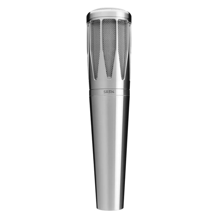 Earthworks SR314 Premium Cardioid Handheld Vocal Microphone - Stainless Steel - 20Hz-30kHz (mic clip & bag included)