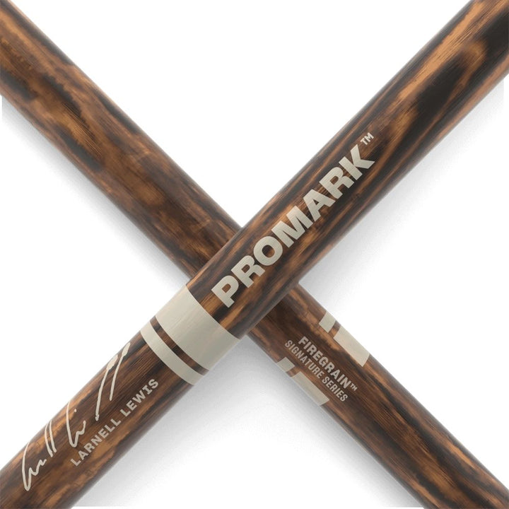 Promark Larnell Lewis Signature Lacquered FireGrain Drumsticks