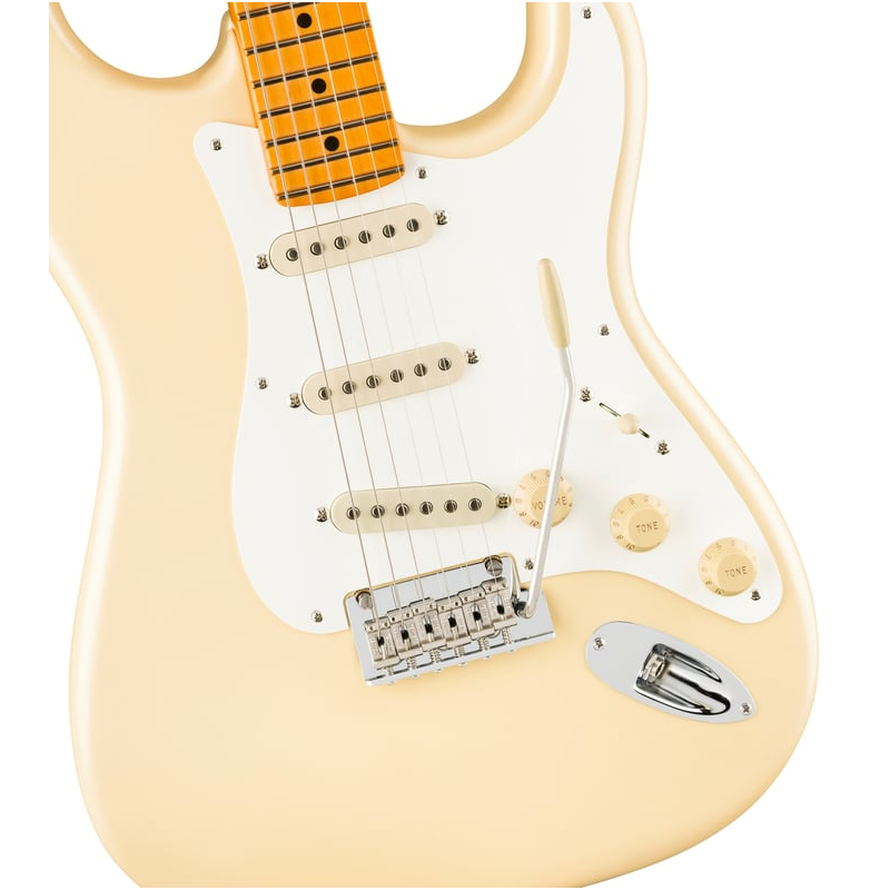 Fender USA Lincoln Brewster Stratocaster Maple Fingerboard (Olympic Pearl) Electric Guitar