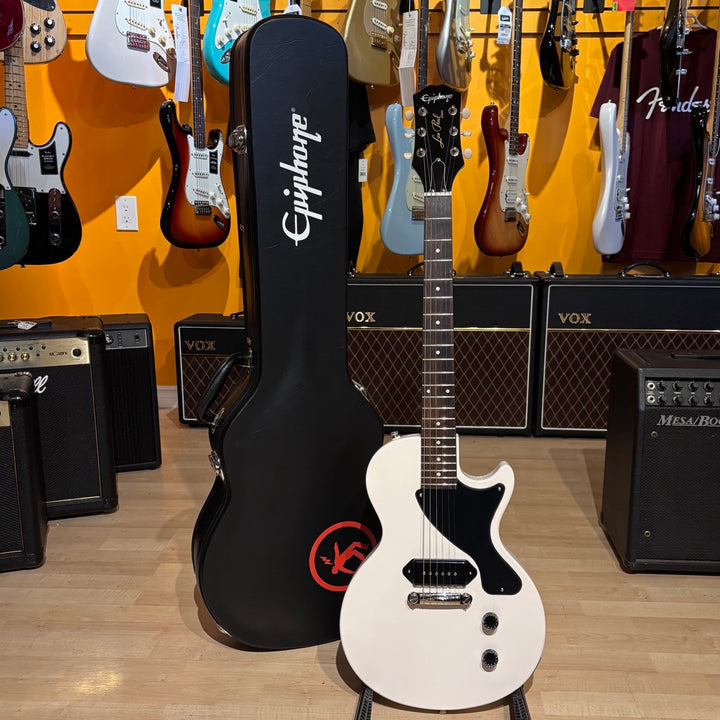 Epiphone - Billy Joe Armstrong  Signature Les Paul JR w/ OHSC ( White - MINT - 2022) - USED