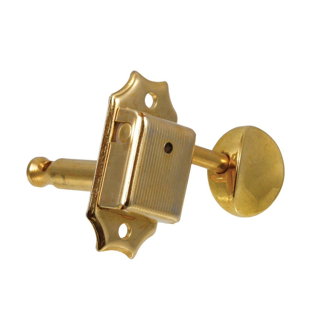 Allparts TK-0875 Gotoh SD90 Vintage-style 3x3 Keys with Metal Buttons Gold