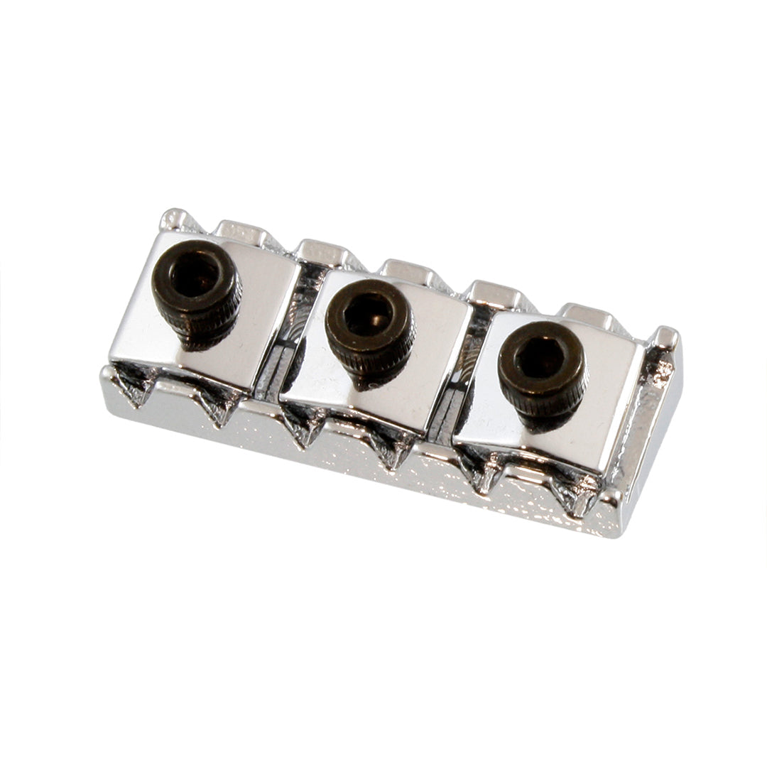 Allparts BP-0026 1-5/8 in. Locking Guitar Nut for Gibson® Floyd Rose® Chrome
