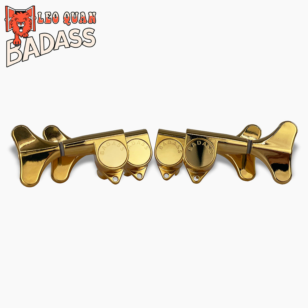 Allparts TK-7818-002 Leo Quan® Badass SGT™ Bass Keys - Sealed - 2x2 set, Gold