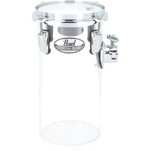 Pearl CRB612C730- Pearl Crystal Beat Rocket Tom 6 x 12- Clear